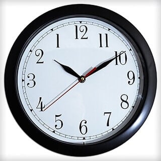 Backwards Clock