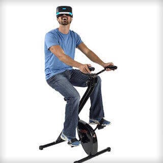 Virtual Reality Exercise Bike With Games
