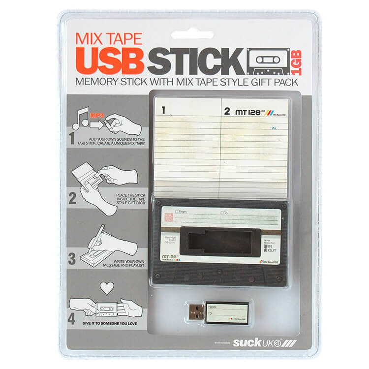 USB mix tape gift idea 2