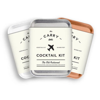 airplane cocktail kit gift idea