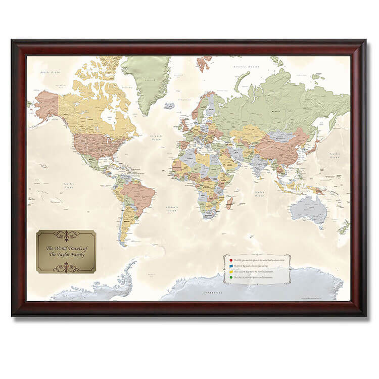 Personalized-Travel-Map gift