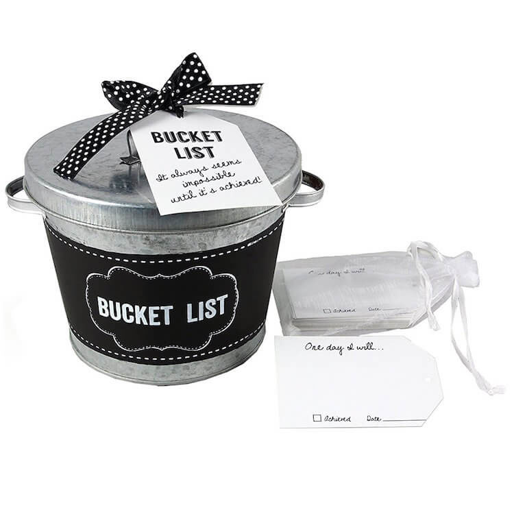 bucket-list-bucket gift
