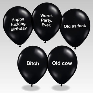 Abusive Birthday Balloons Gift Ideas