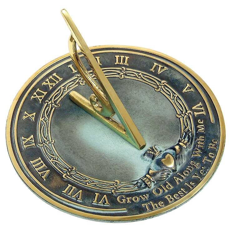 Grow Old With Me Sundial Gift