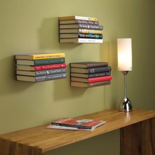 Hidden Floating Bookshelf Gift Idea
