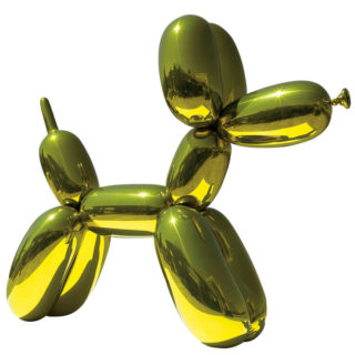 Metal Balloon Dog Sculpture Gift