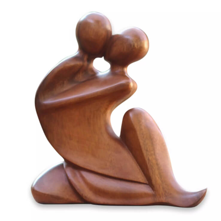 Wood Anniversary Sculpture Gift