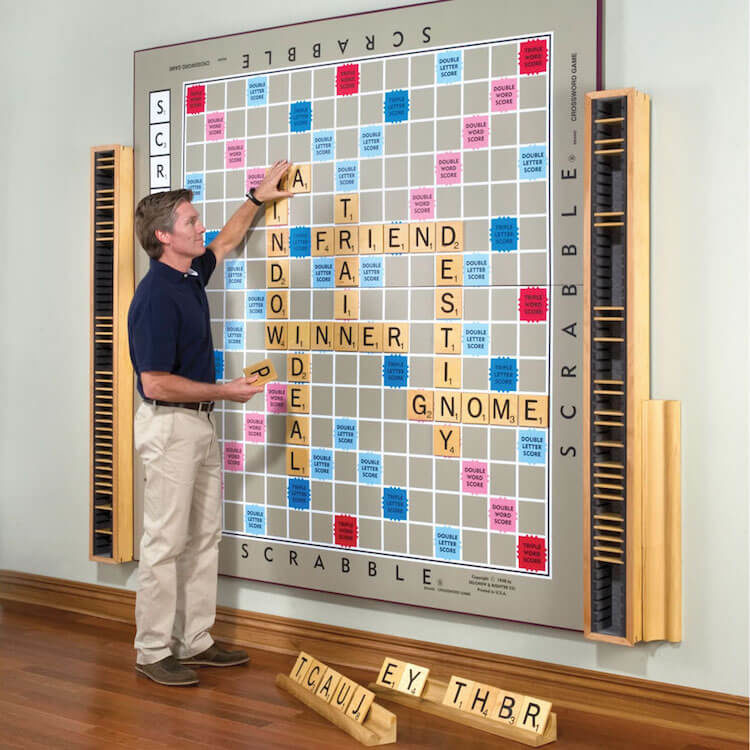 Worlds Largest Scrabble Game Gift