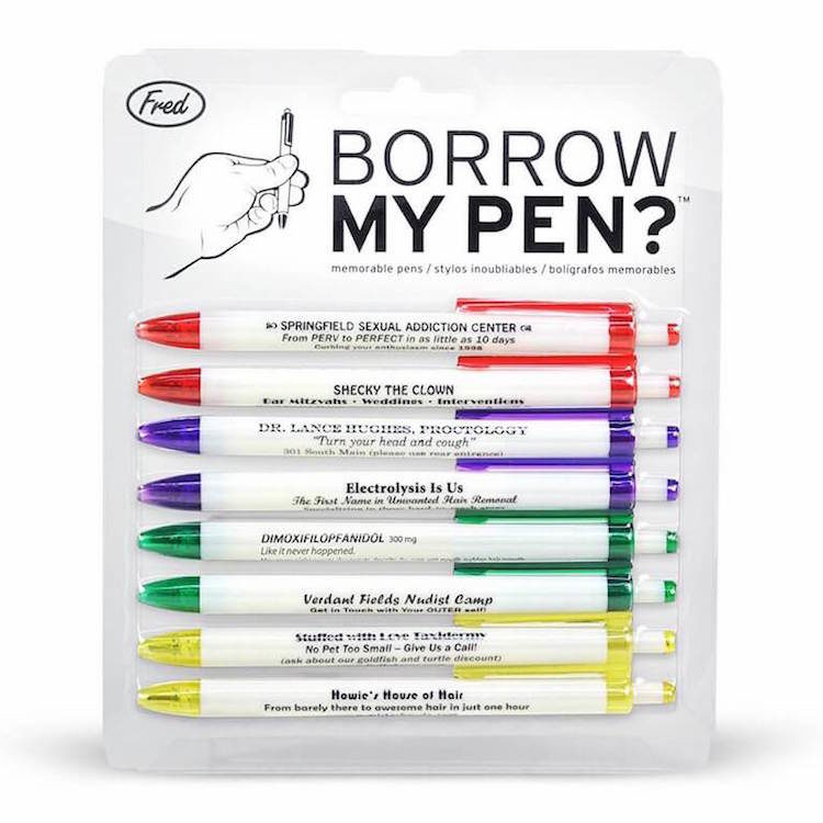 Borrow My Pen Gifts