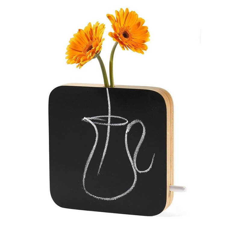 Gifts For Artists Chalkboard Vase 2