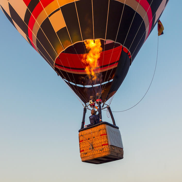 Hot Air Balloon Ride Gift Idea 1