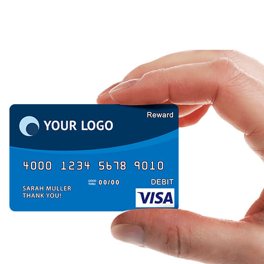Gifts For Employees Visa With Business Logo