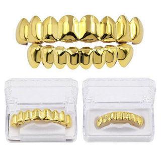White Elephant Gifts Gold Grill