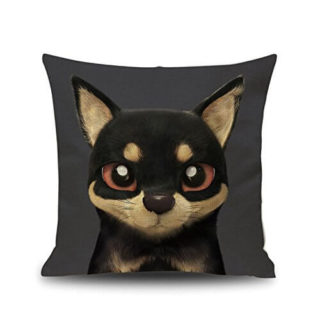 Funny Weird Gift Dog Pillow