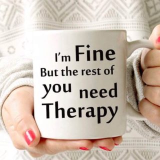 Get Well Gifts Therapy Mug