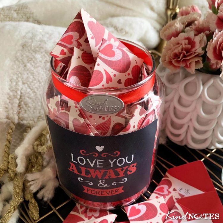 Gift Idea Jar Of Love Notes New 3