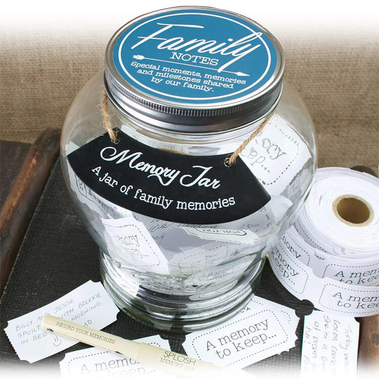Anniversary Gifts For Parents Family Memories Jar 2