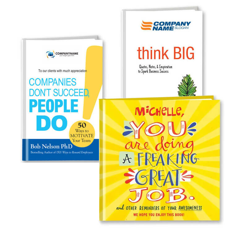 Gifts For Employees Custom Branded Business Books