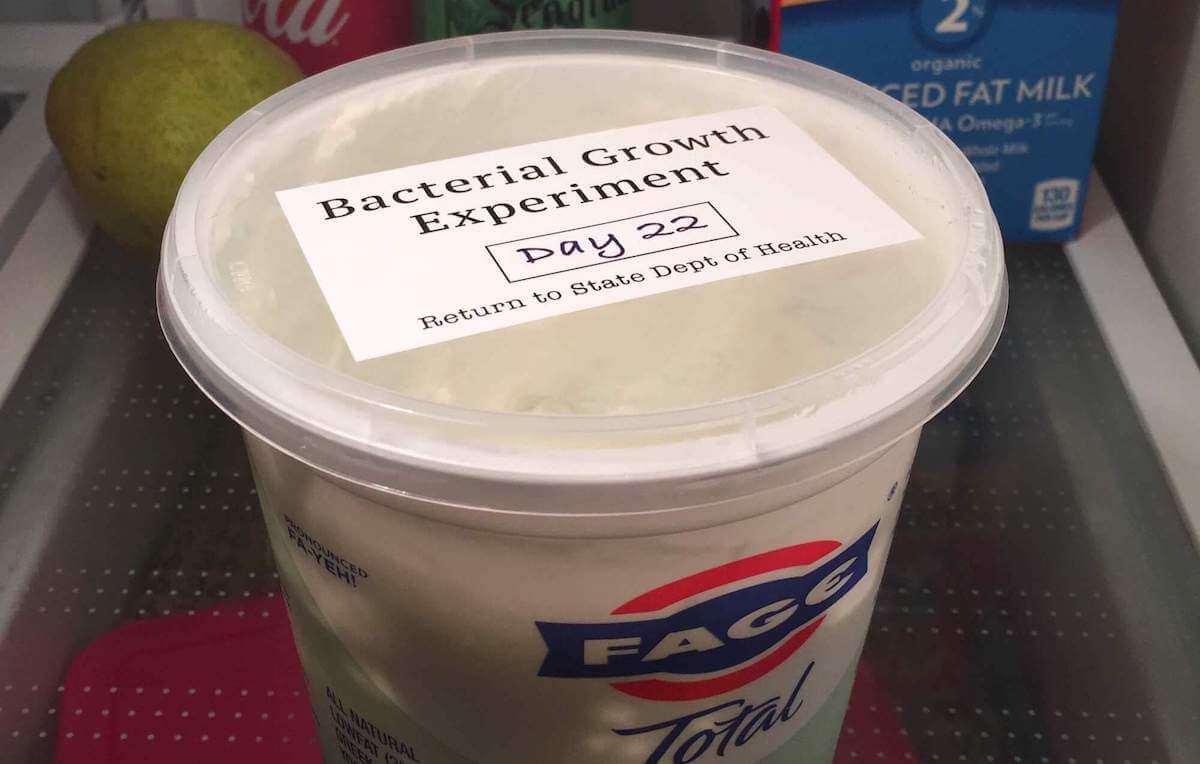 Food Theft Deterrent Stickers Gift Coworker Office Yogurt Blog