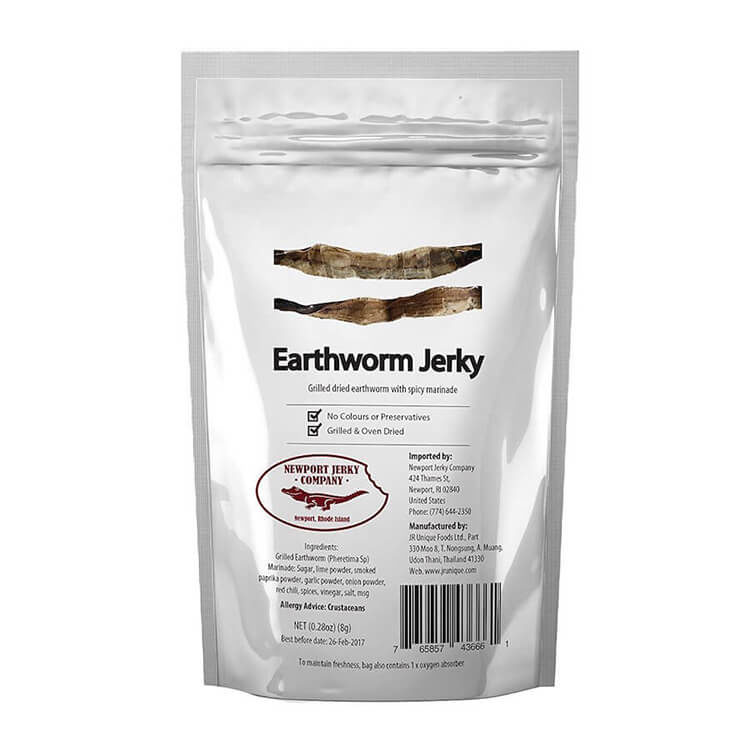 Earthworm Jerky White Elephant Gift