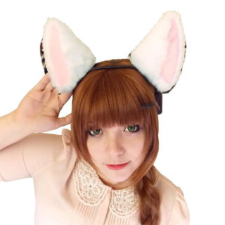 Mind Controlled Cat Ears White Elephant