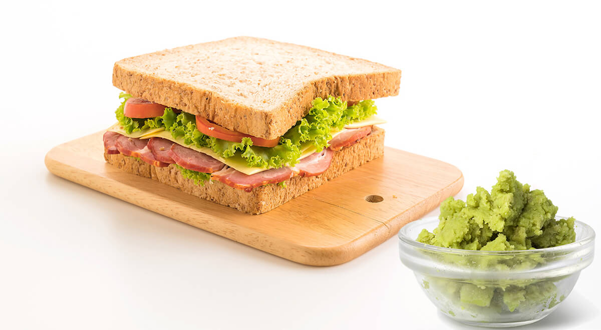 Wasabi Sandwich Food Theft