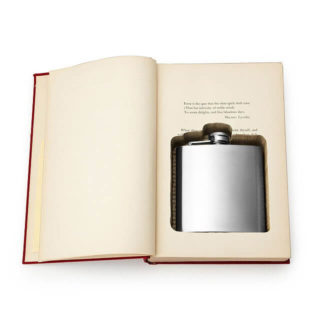 21st Birthday Gifts Flask Book Box