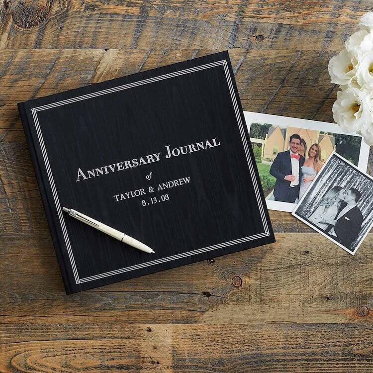 Anniversary Gift Personalized Anniversary Journal