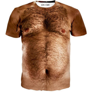 Funny Gift Hairy Chest Shirt