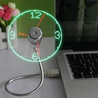 Gift Idea Usb Clock Fan