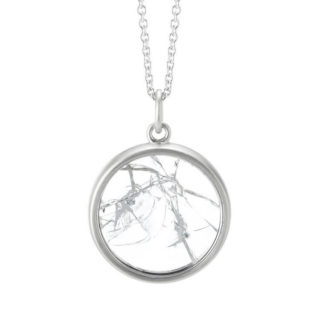 Gifts For Sister Shattered Glass Ceiling Necklace