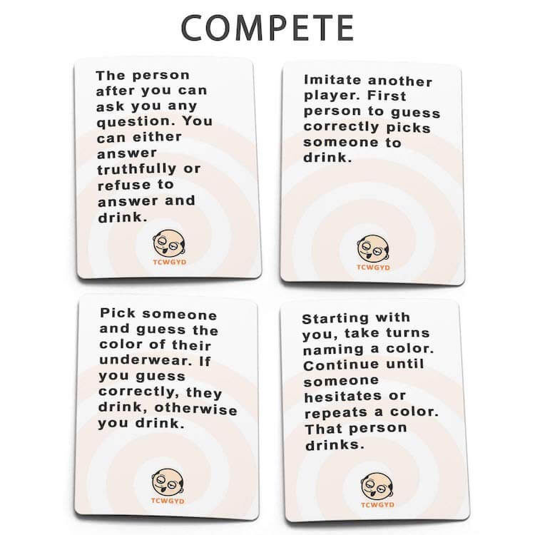 Gift Idea Party Card Game 5