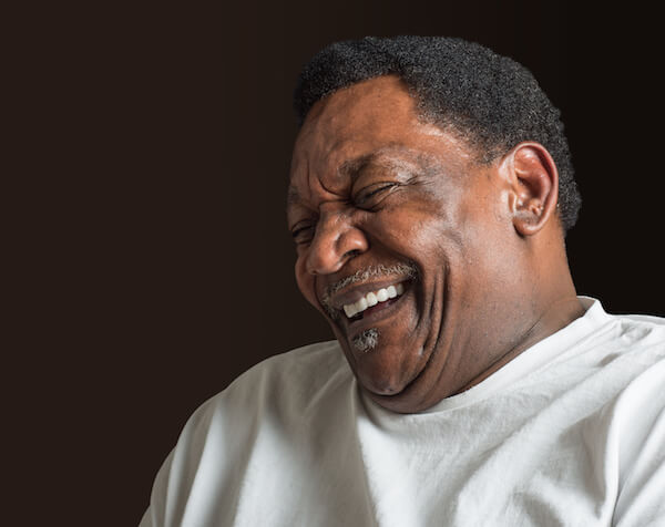 Retired Man Laughing