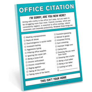 Gifts For Coworkers Office Citation Notepad