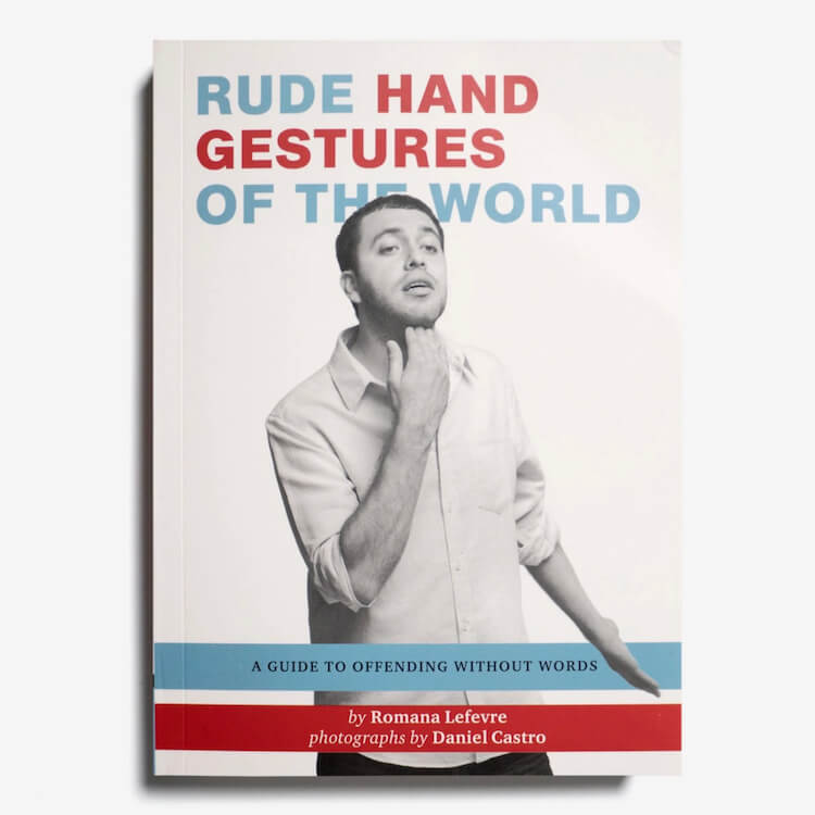 Rude Hand Gestures Of The World Gift Book
