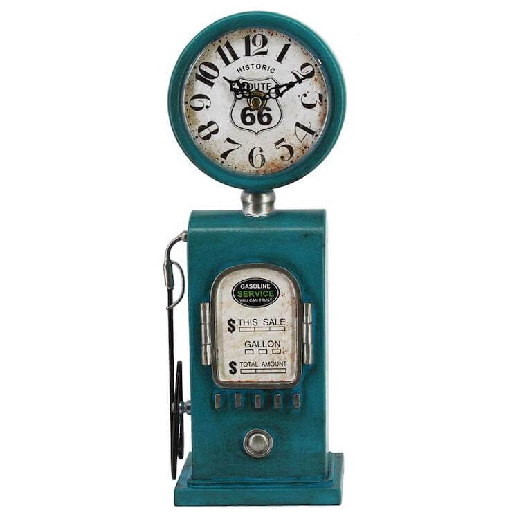 Route 66 Table Top Clock