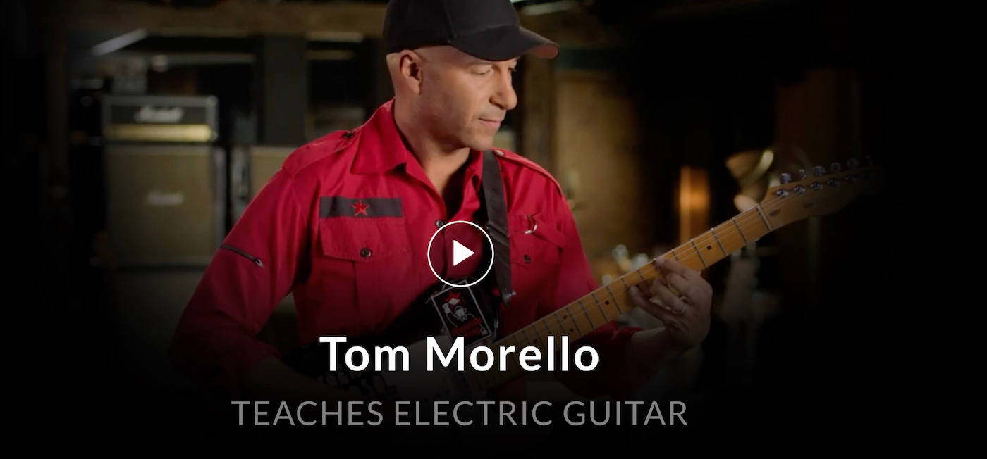 Tom Morello Masterclass Guitar Lessons 2