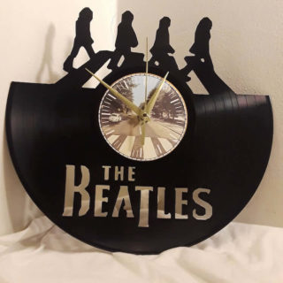 Vinyl Record Clock Gift For Music
