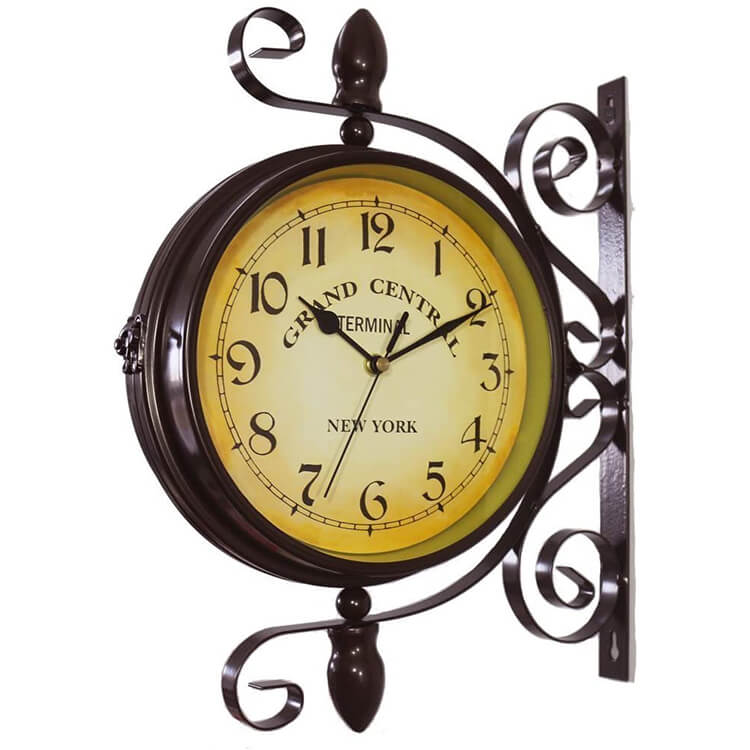 Wrought Iron Grand Central Clock