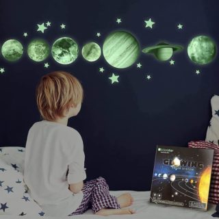 Glow In The Dark Stars And Planets Stickers 2