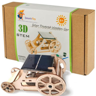 Solar Powered Wooden Car Kit