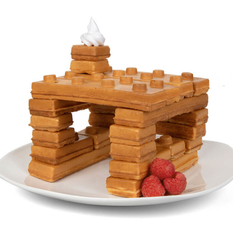 Building Block Waffle Maker Gift 2