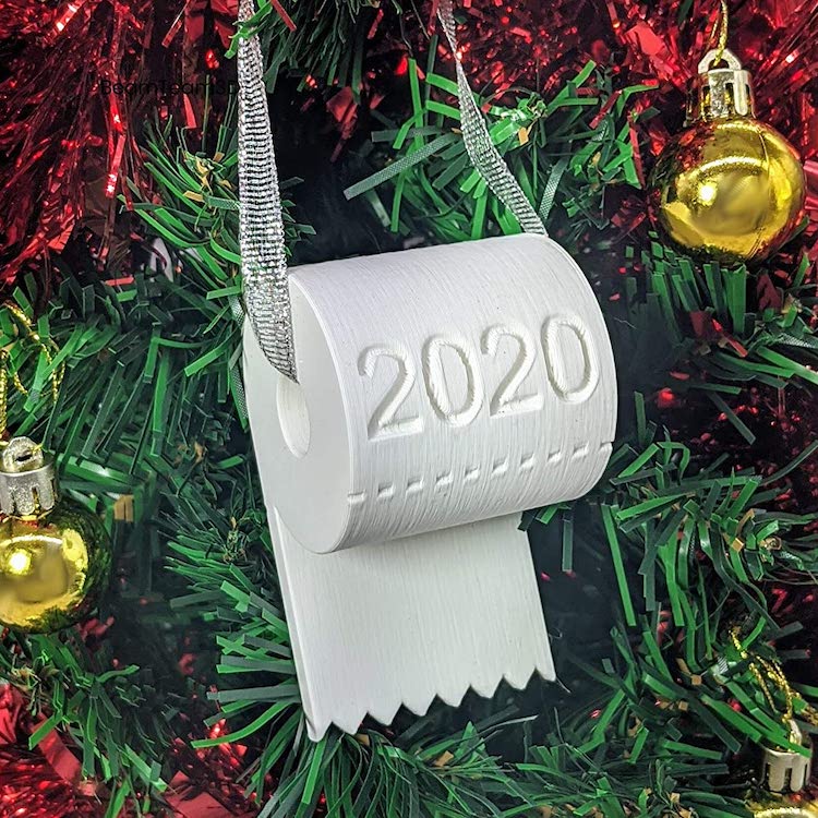 2020 Christmas Ornament Toilet Paper Crisis Gift