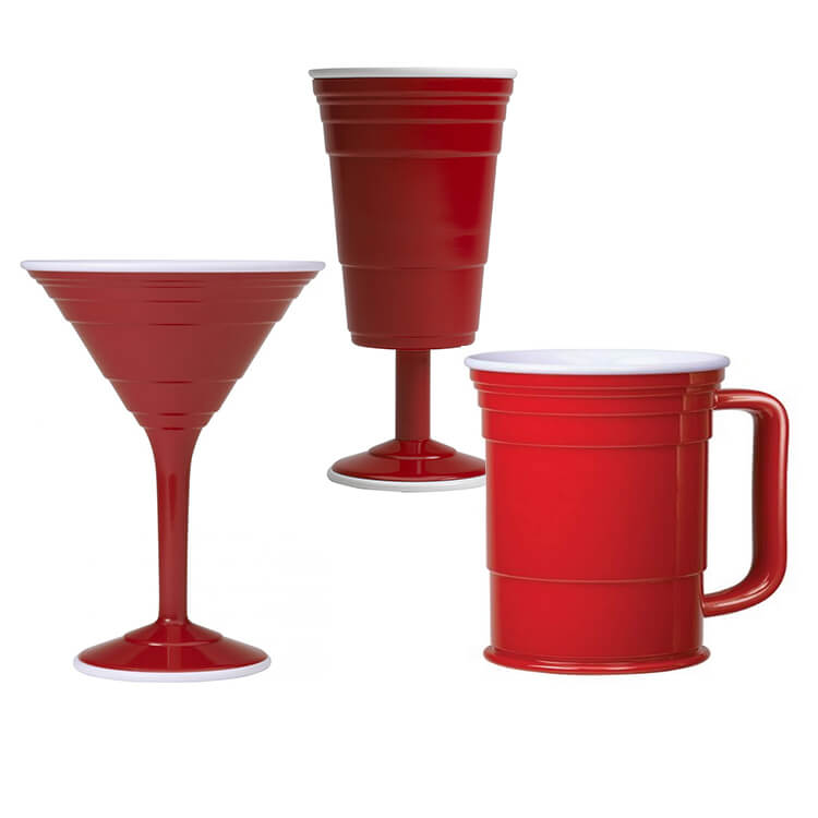 Fancy Red Party Cups Gift
